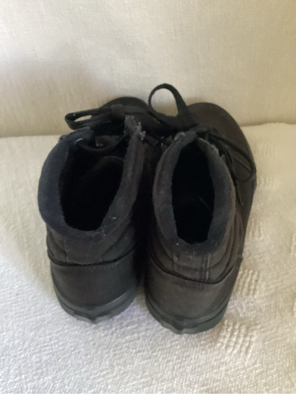 Vans Men's Sk8 Hi Triple Black Shoes Size 8 Canvas High Top Skateboard - Picture 2 of 5